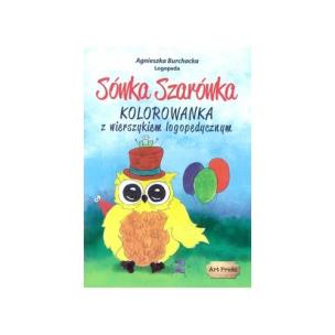 Okładka książki Sówka Szarówka - Kolorowanka