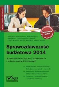 Okładka książki Sprawozdawczość budżetowa 2014