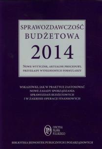 Okładka książki Sprawozdawczość budżetowa 2014
