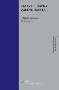 Okładka książki Status prawny dziennikarza
