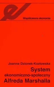 Okładka książki System ekonomiczno-społeczny Alfreda Marshalla