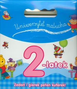 Okładka książki Teczka 2-latka. Uniwersytet malucha