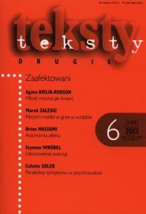 Opakowanie Teksty drugie 6/2013