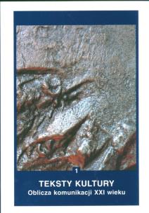 Opakowanie Teksty kultury 1 Oblicza komunikacji XXI wieku