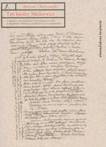 Okładka książki Ten biedny Mickiewicz