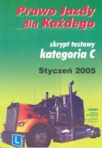 Okładka książki Testy kat. C LIWONA