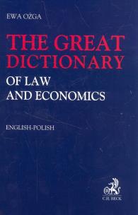Okładka książki The great dictionary of law and economics