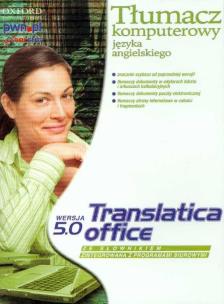 Opakowanie Tłumacz komputerowy języka angielskiego Translatica Office 2008