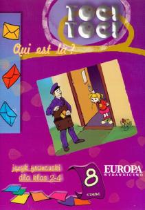 Okładka książki Toc Toc Quit est la? Język francuski dla klas 2-4 część 8