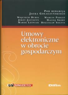 Opakowanie Umowy elektroniczne w obrocie gospodarczym