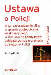 Okładka książki Ustawa o Policji