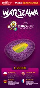 Opakowanie Warszawa plan miasta