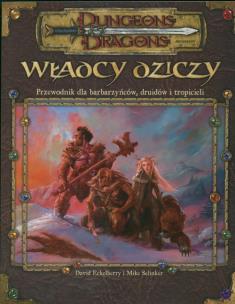 Okładka książki Władcy Dziczy  Przewodnik dla bardów druidów i tropicieli