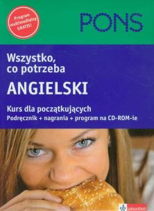 Okładka książki Wszystko co potrzeba  Angielski Kurs dla początkujących