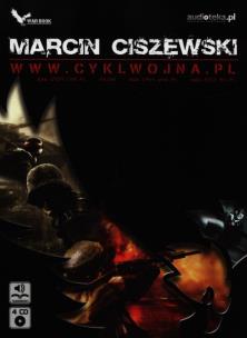 Okładka książki www.CyklWojna.pl. Książka audio 4CD MP3 - Audiobook