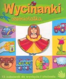 Okładka książki Wycinanki 6-latka