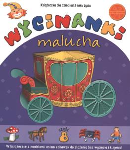 Okładka książki Wycinanki malucha część 8