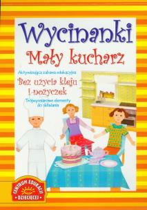 Okładka książki Wycinanki. Mały kucharz