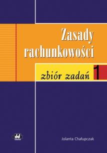 Opakowanie Zasady rachunkowości zbiór zadań