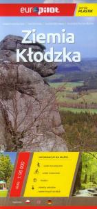 Okładka książki Ziemia Kłodzka mapa turystyczna 1:90 000 laminowana