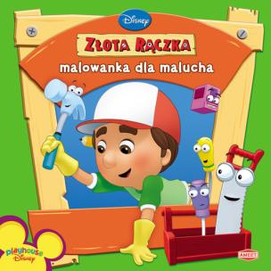 Okładka książki Złota Rączka Malowanka dla malucha