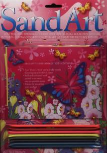 Okładka książki Zrób to sam - Sztuka malowania piaskiem 4M