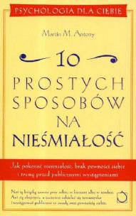 Okładka książki 10 prostych sposobów na nieśmiałość