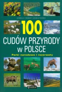 Okładka książki 100 cudów przyrody w Polsce. Parki narodowe
