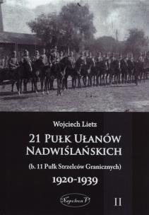 Okładka książki 21 Pułk Ułanów Nadwiślańskich 1920-1939 Tom 2