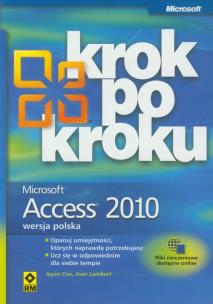 Okładka książki Acces 2010 Krok po kroku