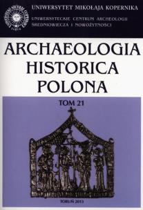 Opakowanie Archaeologia Historica Polona Tom 21