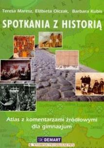 Okładka książki Atlas GIM Spotkania z historią DEMART/PWN