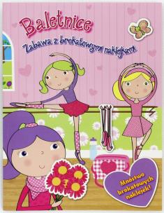 Okładka książki Baletnice - Zabawa z brokatowymi naklejkami