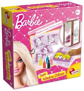 Okładka książki Barbie Farby Window Colours 11 szablonów do odwzorowania