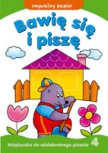 Okładka książki Bawię się i piszę cz.4