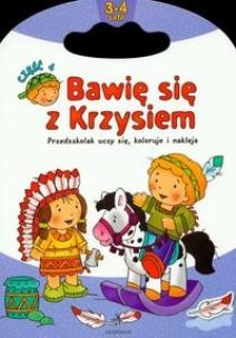 Okładka książki Bawię się z Krzysiem 4