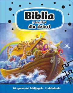 Okładka książki Biblia z puzzlami dla dzieci