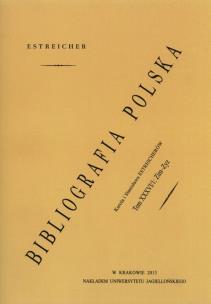 Opakowanie Bibliografia polska