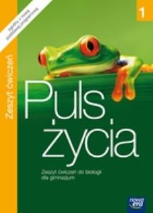 Okładka książki Biologia GIM 1 Puls Życia ćw NE