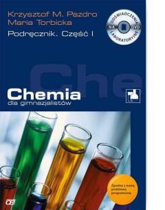 Okładka książki Chemia GIM 1  podr + DVD Gratis Pazdro 2009 OE