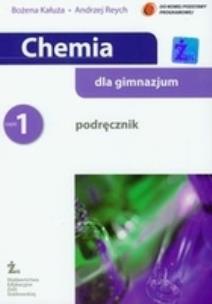 Okładka książki Chemia GIM 1 podr. ŻAK