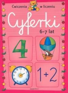 Okładka książki Cyferki 6-7 lat
