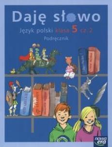 Okładka książki Daję słowo 5 Część 2 Podręcznik