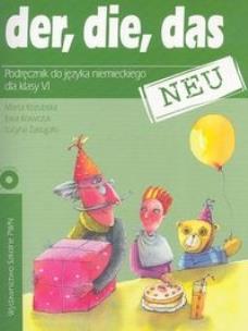 Okładka książki der, die, das neu 6 Podręcznik z płytą CD