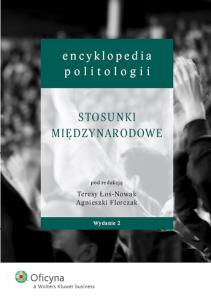 Okładka książki Encyklopedia politologii tom 5 Stosunki międzynarodowe