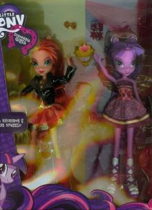 Opakowanie Equestria Girls Lalki dwupak