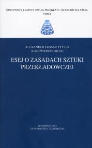 Okładka książki Esej o zasadach sztuki przekładowczej