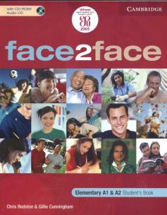 Okładka książki Face2face elementary A1 & A2 Students book