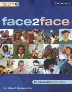 Okładka książki Face2face pre-intermediate students book + CD