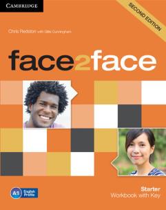 Okładka książki Face2face Starter Workbook with key